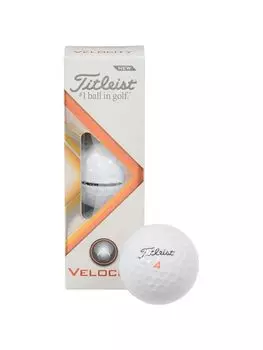Titleist 22 VELOCITY рукав 3 WHT (1 мяч)
