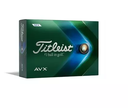 TITLEIST Golf Ball 2022 AVX White 1 Dozen Japanese Genuine Product (12 pieces) T9013S-J
