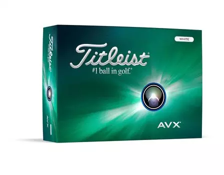 TITLEIST Golf Ball 24 AVX DZ Unisex White