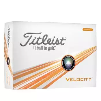 TITLEIST Golf Ball 24 VELOCITY ORANGE DZ Unisex Orange