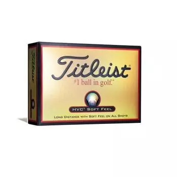 TITLEIST Golf Ball HVC SOFT FEEL 2 Pieces 12 Pieces White 1HVSF-J