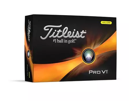 Titleist PRO V1 23 Yellow Golf Ball Unisex DZ T2128S-J