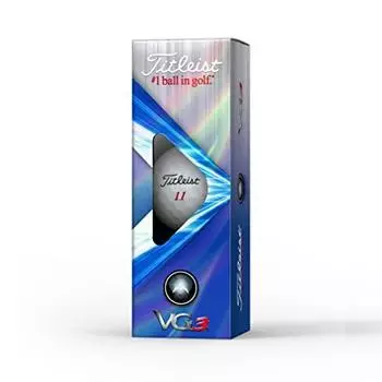 Titleist VG3 Rainbow Pearl 22 Rainbow Pearl (6665006362), 1 Sleeve (3 Balls), Official Golf Ball Titleist