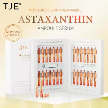 TJE377 Отбеливающая эссенция Ampere 28 штук увлажняющая, смягчающая, удаляющая желтизну, удаляющая черную кожу и осветляющая ее