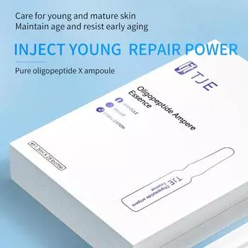 TJE Oligopeptide Ampere Essence1,5 мл*28 шт. увлажняющая, питательная и восстанавливающая сыворотка от прыщей, легких угрей, укрепляющая и омолаживающая, для осветления и разглаживания мелких морщин