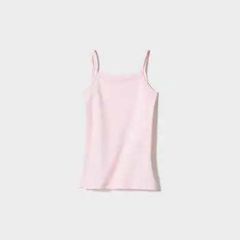 Uniqlo Japan Girls Air Rhythm Хлопковая смесь Топ 00 WHITE/100
