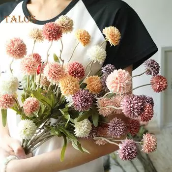 TK 1 шт. DIY Танцующий одуванчик моделирование искусственный цветок домашнее свадебное украшение белый