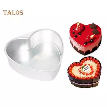 TK Heart Shape антипригарное съемное дно для выпечки кухонная форма для торта 6inch