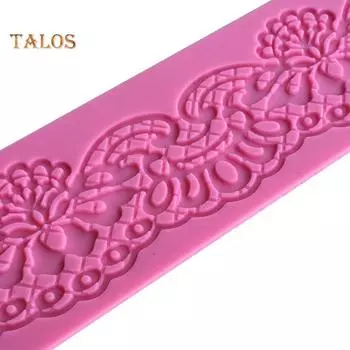 TK силиконовая форма для торта, форма для помадки, шоколада, декор, инструмент для выпечки Red красный