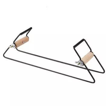 Ткацкий станок для бисероплетения из нержавеющей стали для набора бусин для ожерелья и браслета чёрный