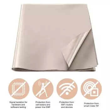 Ткань для экранирования RFID EMF Block WiFi/RF Anti-Radiation Cloth Magnetic Anti Signal Interfer High-Shielding Conductive S