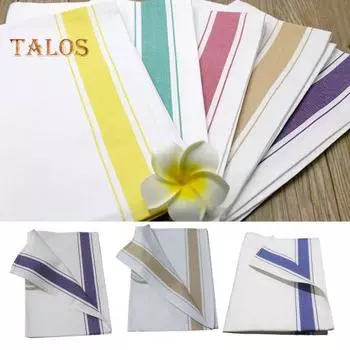 Ткань для чашек, впитывающая хлопковая ткань для чистки, быстросохнущее полотенце для удаления пятен, тряпка для очистки от ржавчины 35cm фиолетовый