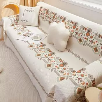 Ткань для чехла на диван Four Seasons, универсальный нескользящий чехол, одеяло, чехол для диванной подушки, полное покрытие, полотенце 180*130cm