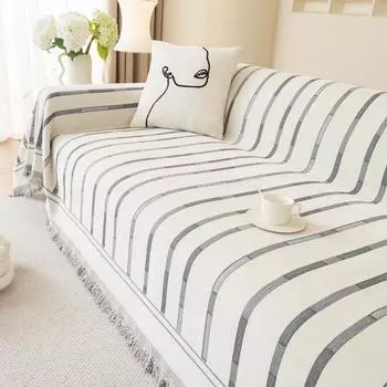 Ткань для чехла на диван Four Seasons, универсальное полотенце для дивана с кисточками, чехол для дивана High Sense, одеяло, универсальный универсальный чехол для дивана 180X130