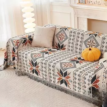 Ткань для чехла на диван Four Seasons, универсальный чехол для диванной подушки с полным покрытием, одеяло, универсальное полотенце для дивана 90*90