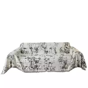 Ткань для чехла на диван из шенилла, универсальная для всех сезонов, высококачественный полный комплект одеяла для дивана, легкий роскошный стиль, полотенце для дивана с защитой от царапин от кошек 180*130cm