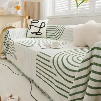 Ткань для чехла на диван из синели Advanced Sense Four Seasons, универсальное полное покрытие, пыленепроницаемое полотенце для дивана, универсальное покрывало, одеяло 180*130cm