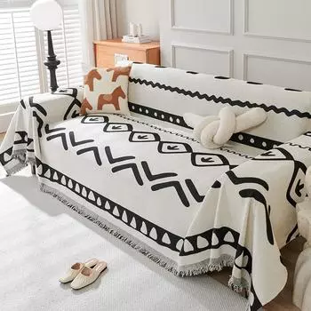 Ткань для чехла на диван из синели, универсальное полотенце для задней панели дивана Four Seasons, покрывало для дивана Advanced Sense, цельное полотенце для дивана 180*130cm