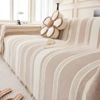 Ткань для чехла на диван из синели, универсальная подушка для дивана Four Seasons, универсальная полностью покрытая подушка для подлокотника, нескользящая подушка для сиденья, не царапающаяся 180*130cm