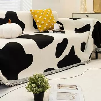 Ткань для чехла на диван из синели, всесезонное универсальное цельное покрывало на спинку, подлокотник для дивана, ткань с полным покрытием, противоскользящее декоративное одеяло для гостиной 180*180cm