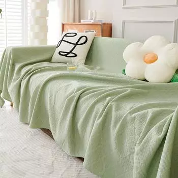 Ткань для чехла на диван, лето, лето, ледяное шелковое полотенце для дивана, скандинавский простой чехол для дивана с защитой от кошек, одеяло для дивана 180*130cm