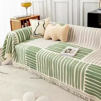 Ткань для чехла на диван, покрывало для дивана, полотенце, универсальный универсальный чехол для дивана, четырехсезонная универсальная диванная подушка 180*130cm