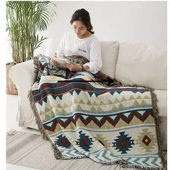 Ткань для чехла на диван, полотенце для дивана, четырехсезонная универсальная ткань, противоскользящий пылезащитный чехол, ткань для диванной подушки 90*90cm