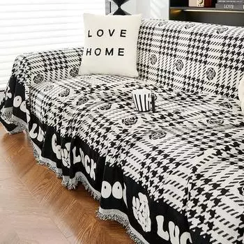 Ткань для чехла на диван с защитой от царапин, универсальный чехол для дивана Four Seasons в скандинавском стиле, высококачественное полотенце для дивана, чехол для дивана из синели, чехол для дивана 180*130cm