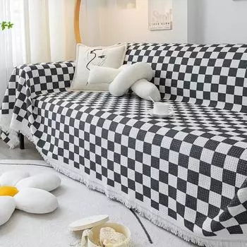 Ткань для чехла на диван, универсальный чехол для дивана с защитой от царапин, ткань для гостиной, простой современный универсальный чехол, одеяло 180*130cm