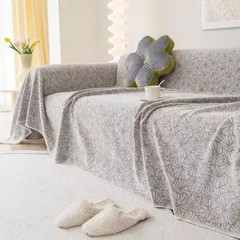 Ткань для чехла на диван, водонепроницаемое полотенце для дивана, не царапающееся, синель, универсальные наборы чехлов для дивана Four Seasons, простые универсальные наборы чехлов для дивана «все включено» 180*130cm