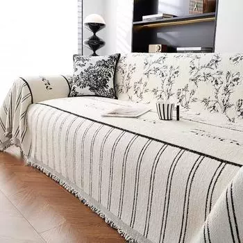 Ткань для чехла на диван, высококачественное универсальное четырехсезонное универсальное противоскользящее полотенце для задней крышки дивана, цельное полотенце для дивана 180*130cm