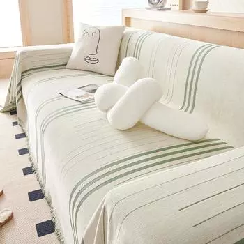 Ткань для чехлов на диван, не царапающая Ins Style, полотенце для дивана, универсальный чехол для дивана Four Seasons, универсальный универсальный чехол для дивана, полностью покрытый 180*130cm