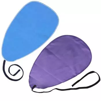 Ткань для чистки внутренней камеры из искусственной замши для чистки духовых инструментов саксофона/флейты/кларнета с помощью веревки синий