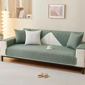 Ткань для диванной подушки Nordic, универсальная для всех сезонов, подушка из чистого хлопка, нескользящая, простая, чехол для дивана в современную гостиную, полотенце 70*70cm