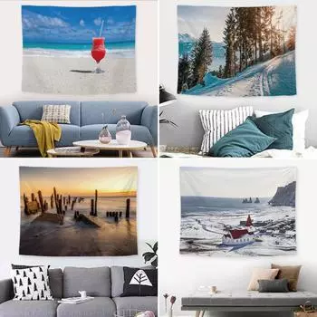 Ткань для фона для скандинавской фотографии не висит, ткань для макета сцены, декоративная ткань, прямая трансляция, гобелен для фотографии, настенная ткань 100x75