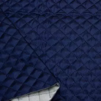 Ткань для квилтинга Cosmo Textile Satin, ширина 110 см x 1 м, отрезная, темно-синяя, принадлежности для входа в детский сад AQ1500-118-1M, рукоделие/ручная работа