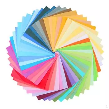 Ткань для лоскутного шитья, однотонная ткань для рукоделия и квилтинга 10 x 10cm