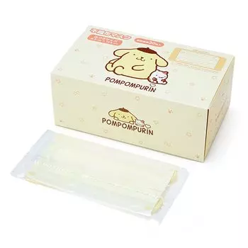Ткань для масок для взрослых 30 штук в коробке Pom Pom Purin Purin Плиссированный тип Индивидуальная упаковка Персонаж 814857 [Sanrio] Нетканый материал