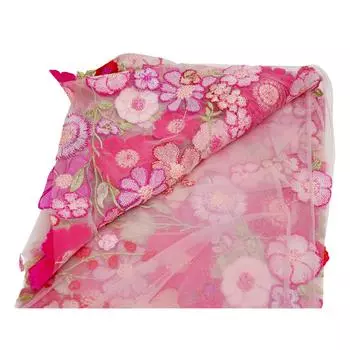 Ткань для одежды с вышитым цветочным узором, вышитая кружевная ткань, различные виды ткани с кружевным цветочным узором S, содержимое упаковки