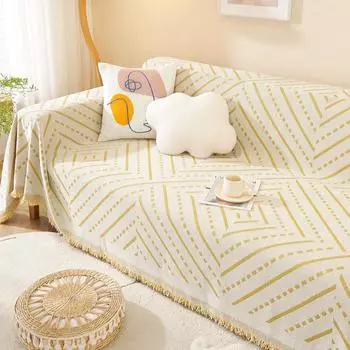 Ткань для покрытия дивана, полное одеяло, ткань для покрытия спинки, противоскользящая подушка для дивана, универсальный чехол, защита от кошачьих царапин, универсальный всесезонный 180*130cm