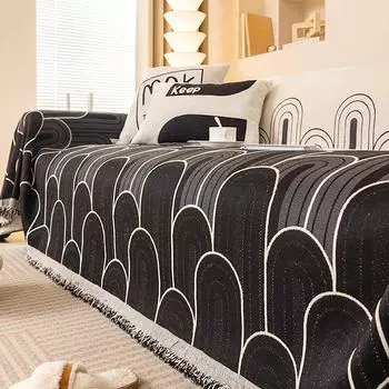 Ткань для полотенец для дивана из синели, «все включено», универсальная, всесезонная простая наволочка для дивана, нескользящее одеяло, защита от кошачьих царапин 180*150