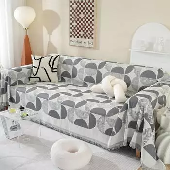 Ткань для полотенец для дивана из синели, универсальная ткань Four Seasons Advanced Sense, можно покрыть одеялом для диванной подушки 180*130cm