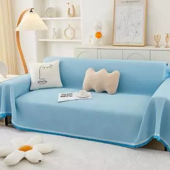 Ткань для полотенец для дивана в скандинавском стиле, чехол для дивана, универсальный универсальный чехол, одеяло, универсальная диванная подушка с защитой от царапин, четыре сезона 180*130cm
