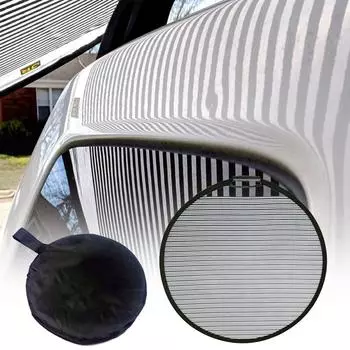 Ткань для ремонта вмятин без покраски Отражающая полоса Доска для удаления царапин на автомобиле Набор для удаления вмятин с градом Инструмент для ремонта чёрный