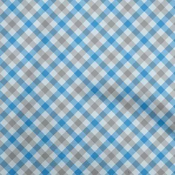 Ткань для рукоделия oneOone Cotton Flex средней синей ткани в клетку для шитья с принтом в ярдах 40 дюймов 42 Inch Wide - Viscose Chiffon зелёный