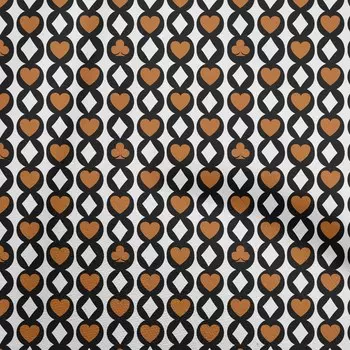 Ткань для шитья покерных карт из вискозной коричневой ткани oneOone Georgette в ярдах 42 дюйма 42 Inch Wide - Viscose Chiffon коричневый