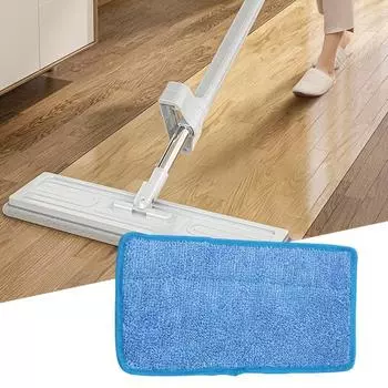 Ткань для швабры абсорбирующая, удаляет пыль, тонкие волокна, практичная накладка для мытья пола в ванной комнате