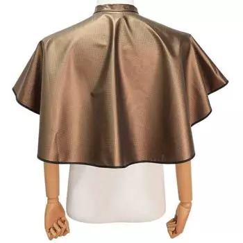 Ткань для стрижки волос накидка водонепроницаемая краска для волос инструменты домашний парикмахерский фартук салон коричневый