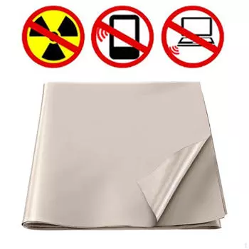 Ткань Фарадея, блокирующая антирадиационную защиту от радиоволн, экранирующая электромагнитные волны