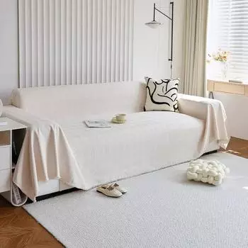 Ткань Four Seasons Universal Sofa Cover Full Package Full Cover Mat French Ins Wind Cushion Towel Girliness 180x130